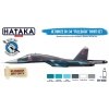 Hataka HTK-BS58 Ultimate Su-34 „Fullback” paint set (6x17ml)